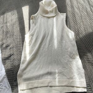 Jcrew sleeveless turtleneck